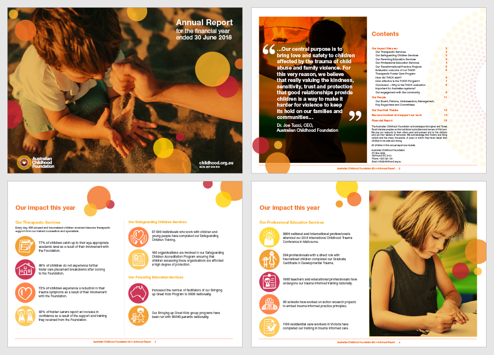 Australian Childhood Foundation 2018 Annual Report