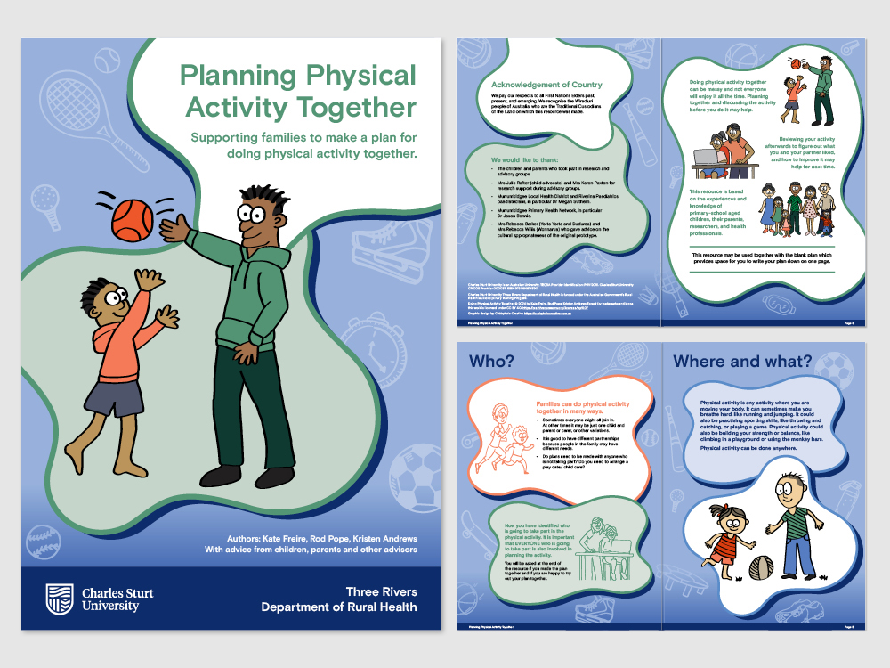 Three Rivers Department of Rural Health Physical Activity Resources